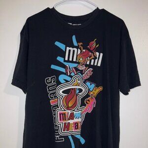Miami Heat Tee Black